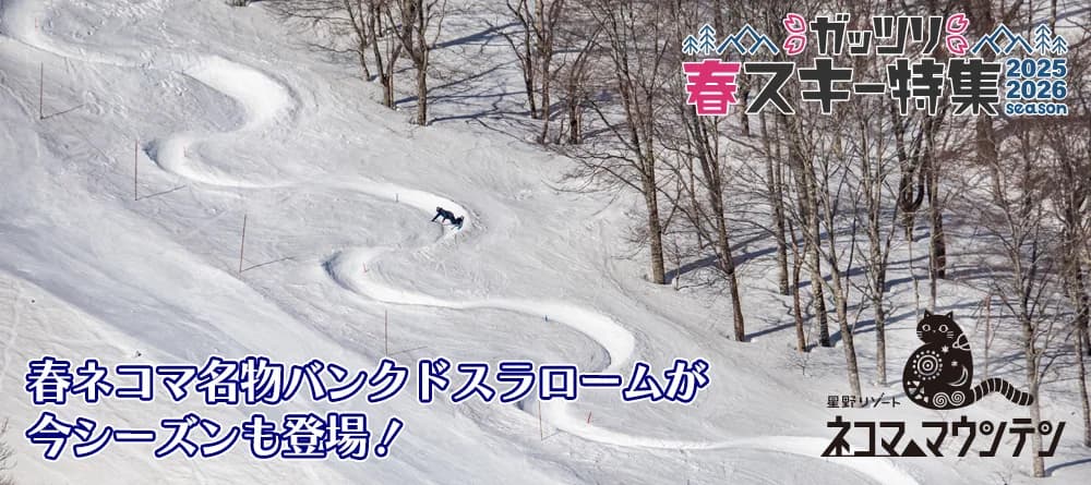 星野リゾート ネコマ マウンテン(旧アルツ磐梯＆猫魔スキー場）