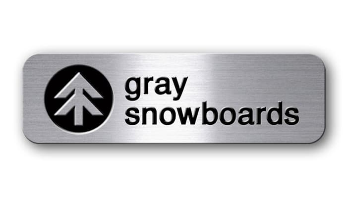 SNOW ANGEL PARTNER gray snowboards