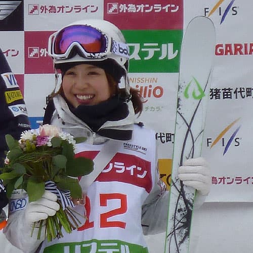 ワールドカップ猪苗代大会　デュアルモーグル　星野純子選手３位！