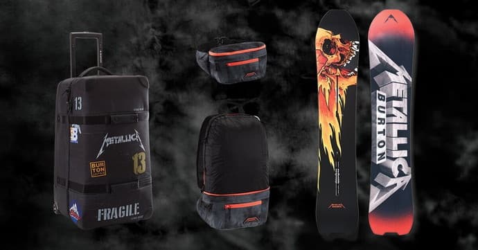 『Burton』 x 『メタリカコレクション』発売中。