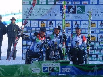森井・鈴木選手がGSでワンツーフィニッシュ！／障害者アルペンスキー世界選手権大会