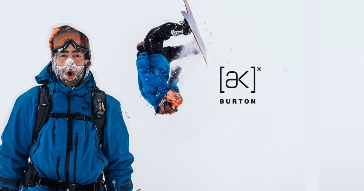 極限の環境で雪山のプロが要求する性能と耐久性を実現した、Burtonのフラッグシップ　[ak]®︎ アクマー、トゥバック アウターウェア発売開始