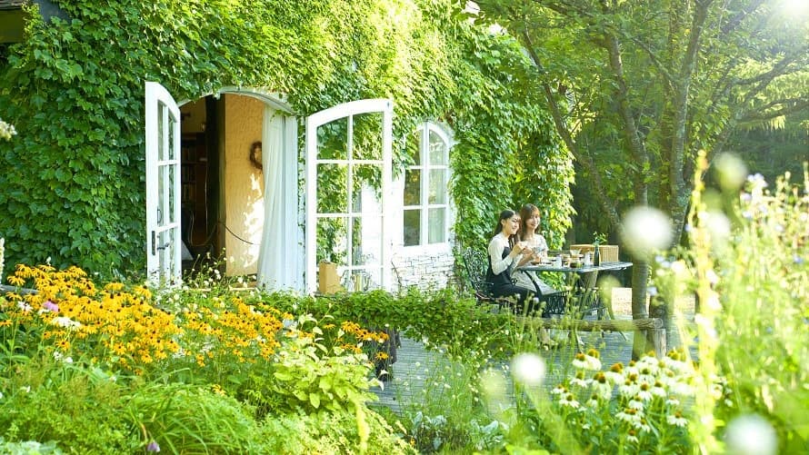 北海道・新富良野プリンスホテル、1日1組だけの特別な朝。花と緑の香り、やわらかな朝日に包まれて楽しむ絶景プライベートモーニング体験を今年も開催