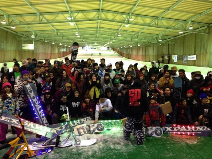 LEDシャイニングボード／狭山スキー場にて展示試乗会開催!! - 画像2