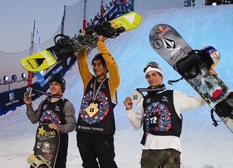 【スノーボード・大会】日本人男女が優勝！