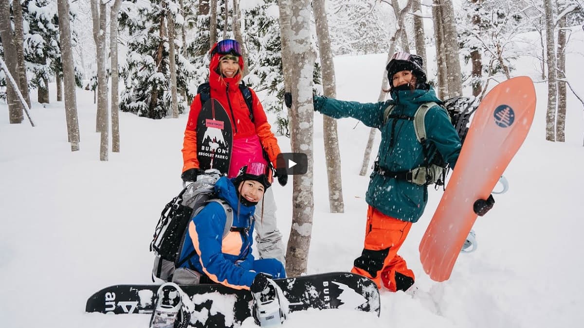 降旗由紀、藤森由香、今井胡桃。女性ライダー３人が語る『My Snowboarding』公開。
