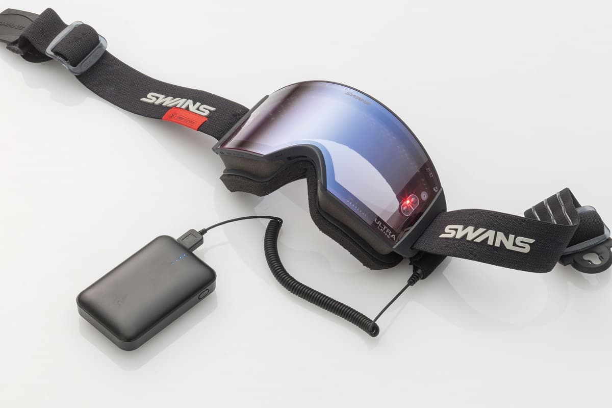 厳冬期でも絶対くもらない！ 発売から14年、SWANSの面発熱ゴーグルが大幅性能アップ！