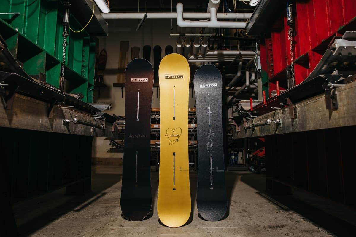 Burtonチームライダー深田茉莉・長谷川帝勝・小野光希の活躍を讃える特別なスノーボード　セレブレーション・スノーボード 4月14日（火）より限定販売