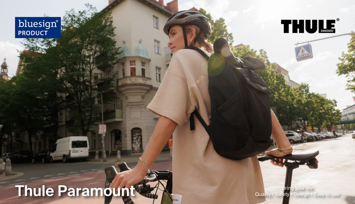 Thule Paramountに新色登場、都市移動に対応する7モデルを展開