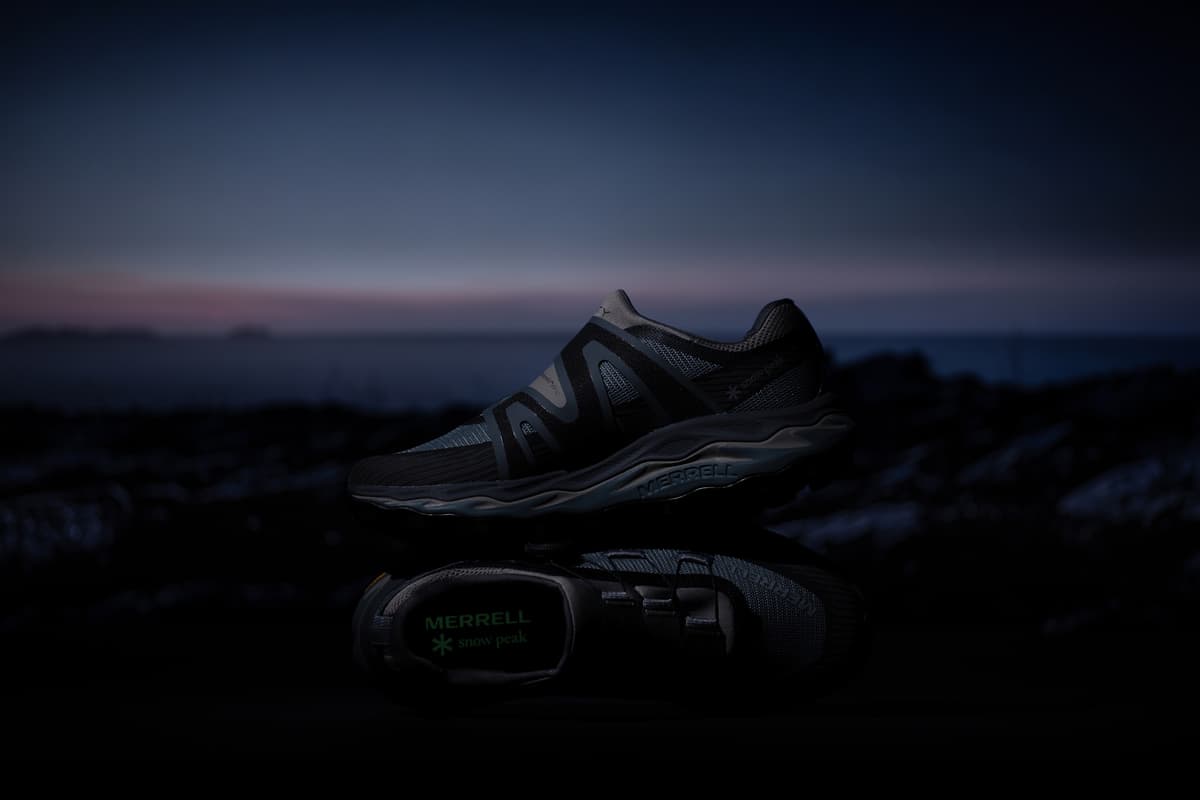 スノーピーク×MERRELL、BOA搭載トレイルシューズに新作