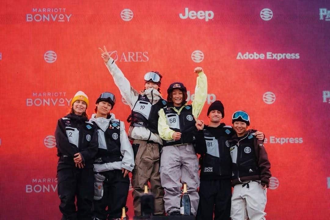 国際スノーボード＆スケートボード専門学校スノーボード学科・山田琉聖選手がThe Snow League第3戦で初優勝