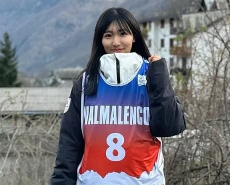 フリースタイルスキー女子モーグル・見瀬クレア選手、グルメ杵屋とスポンサー契約