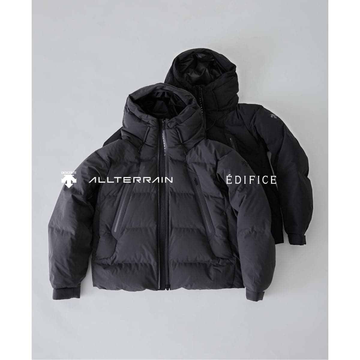 DESCENTE ALLTERRAIN×EDIFICE、別注ダウンを発売