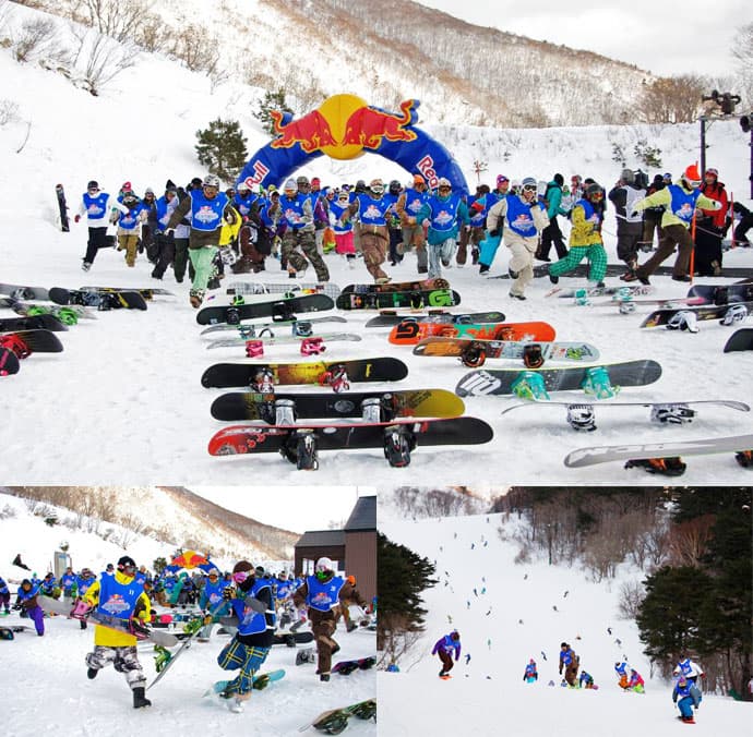2012/2/25（土）北海道キロロリゾート 『RED BULL SNOW CHARGE 2012』開催！！