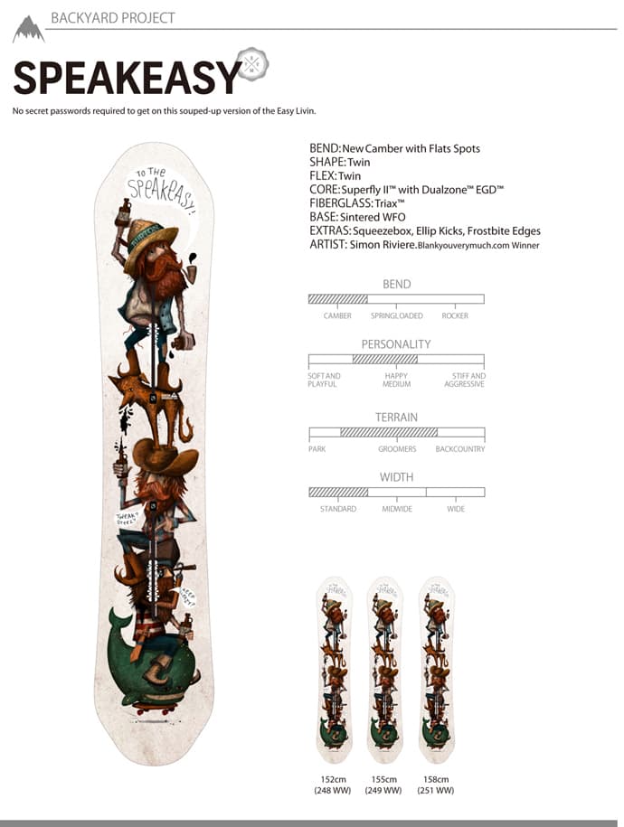 2014 Burton Backyard Collectionが販売開始！ - 画像2