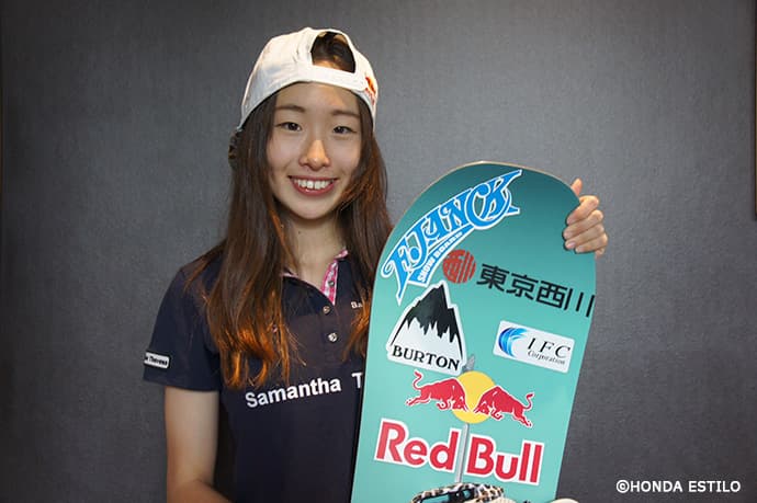 プロスノーボーダー 鬼塚 雅 (17 歳) HONDA ESTILO 株式会社とマネジメント契約を締結!