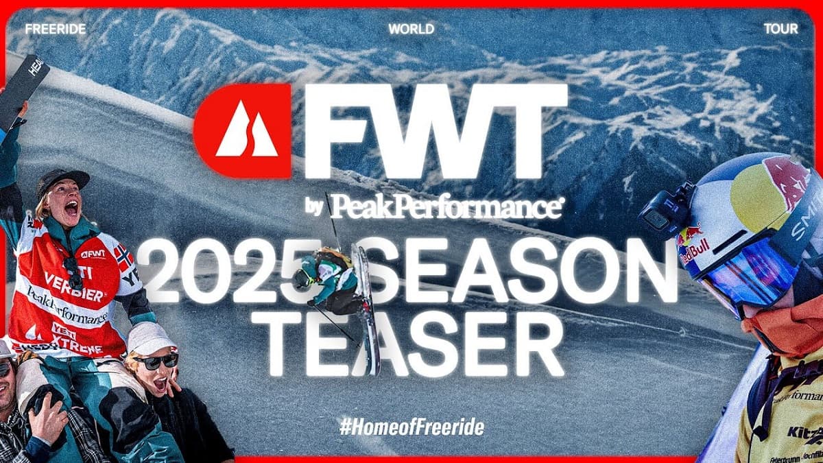 世界最高峰のフリーライド大会「 Freeride World Tour」の国内大会「FWT Qualifier 2025」2025年開催決定