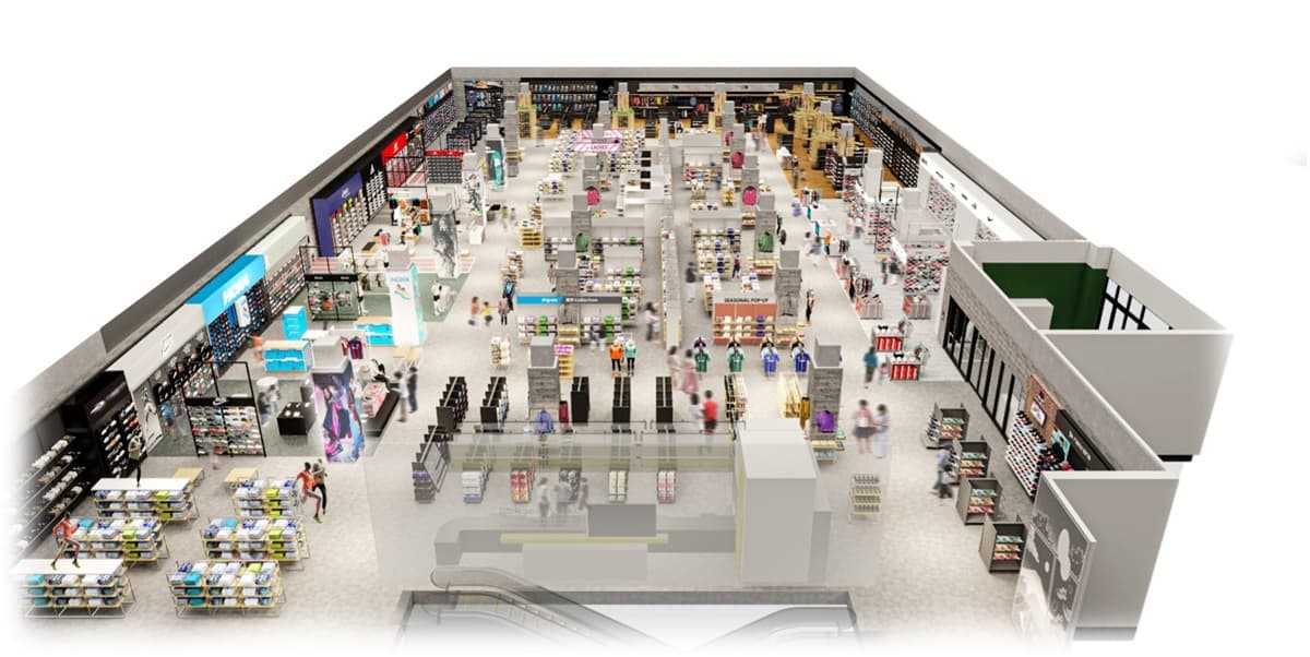 北海道初上陸！売場面積約1,500坪を誇る道内最大級の体験型店舗「スポーツデポフラッグシップストア札幌月寒店」を「アルペンアウトドアーズ」と併設し3月19日（木）グランドオープン