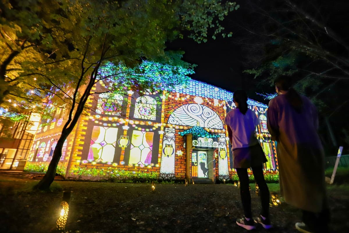 今年で見納め！群馬県みなかみ町で17日間限定開催の「チバームランド・光の切り絵ナイトウォーク」が2026年でフィナーレ