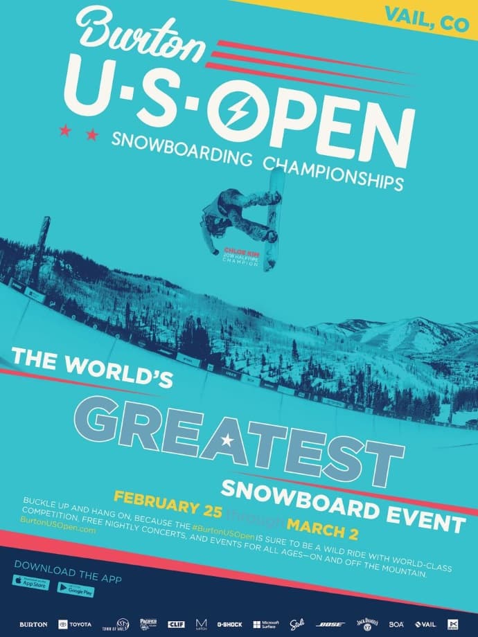 THE 2019 BURTON US OPEN SNOWBOARDING CHAMPIONSHIPS開催。