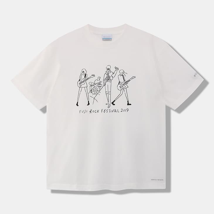 【コロンビア】イラストレーター長場雄さんがイラストを担当！フジロック『コラボＴシャツ』5/24発売！ - 画像2