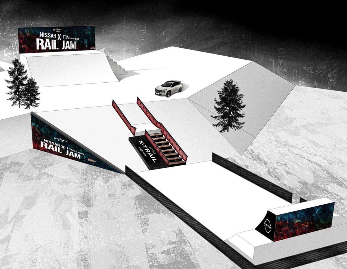 パルコール嬬恋にて開催する NISSAN X-TRAIL e-4ORCE RAIL JAM　第2弾告知！