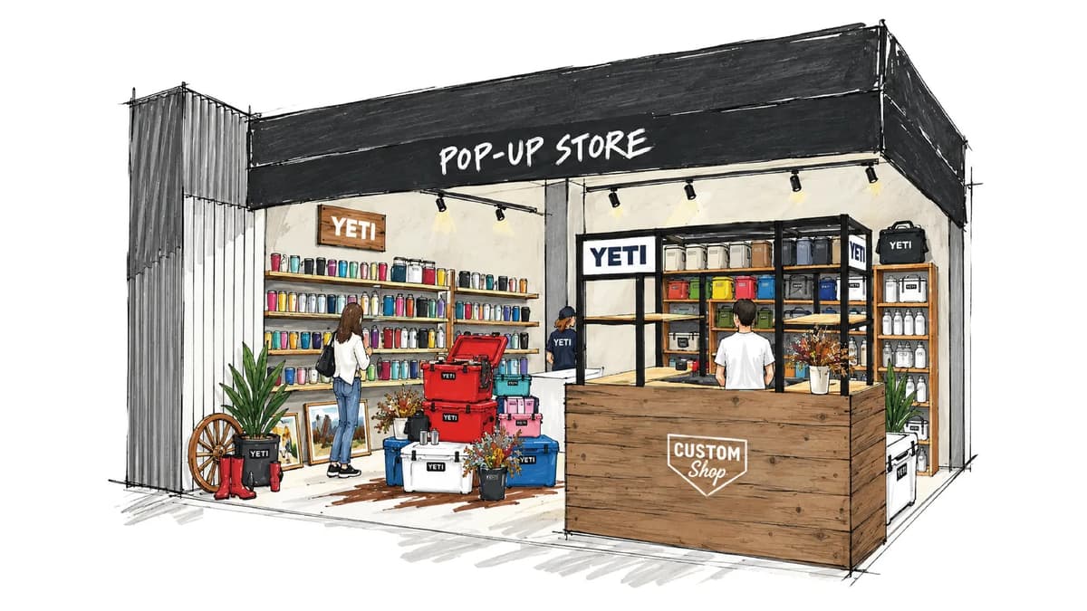YETI®が渋谷・MIYASHITA PARKに期間限定店！限定アートを刻印できる10日間