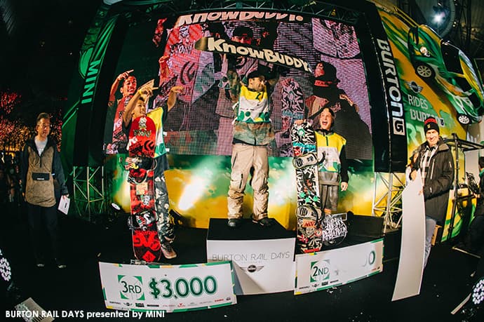 過去最高の約5,500人大観衆がストリートスノーボードのスタイルに熱狂!!『BURTON RAIL DAYS presented by MINI』2014年度優勝はザック・アラー - 画像2