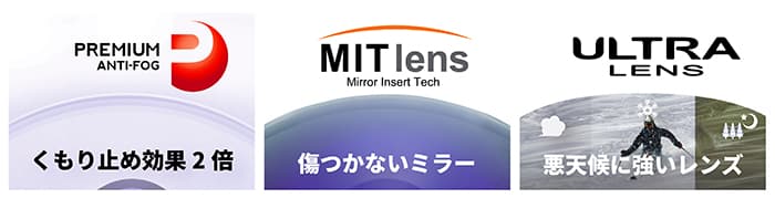 2016-17【SWANS】スノーゴーグル史上最強レンズが登場！