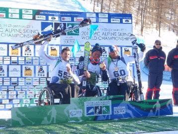 鈴木選手がスーパーコンビ・SLで連勝！／障害者アルペンスキー世界選手権大会