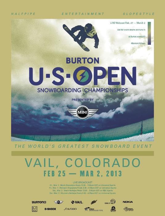 Burton US Open Snowboarding Championships presented by MINI