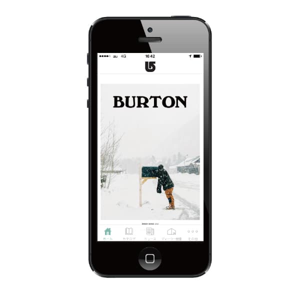 BURTONカタログアプリリリース！