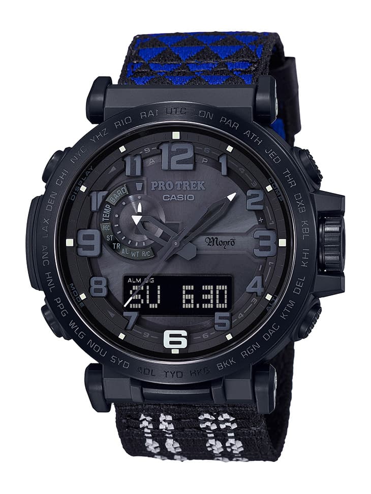 CASIOのアウトドアウオッチ“PRO TREK”×フィールドギア・ブランド“Monrõ” コラボレーションウオッチ登場 - 画像3