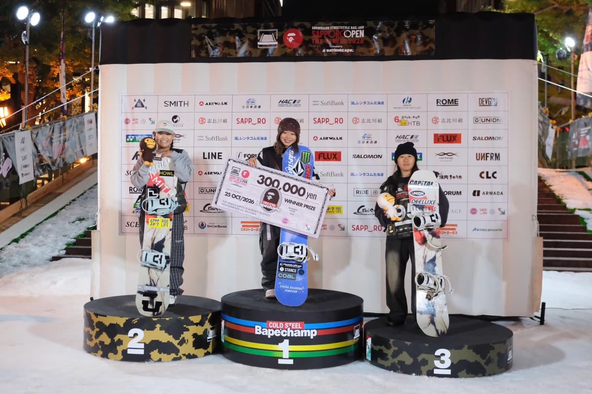 STANCEアンバサダー・高森日葵、札幌のストリート大会で優勝