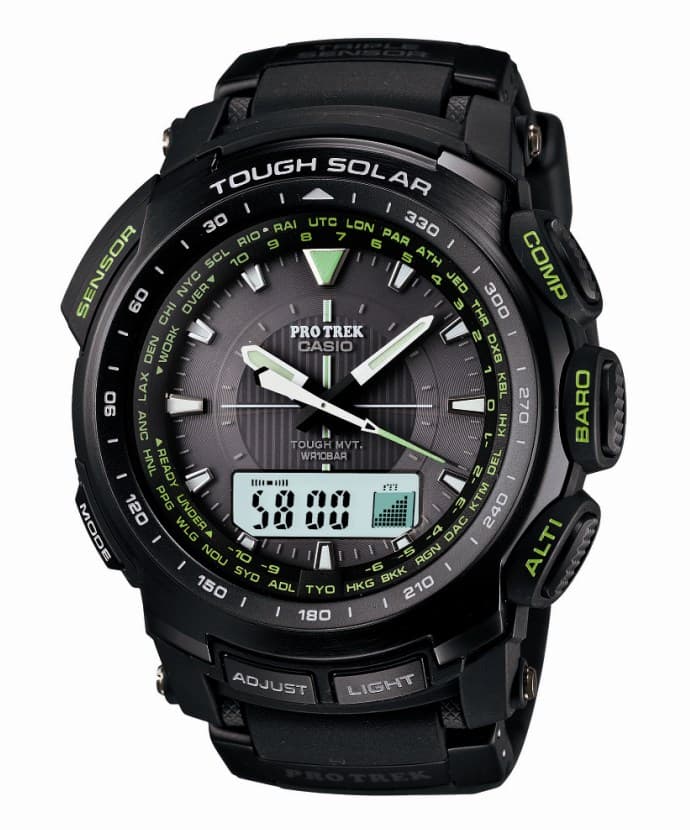 本格派アウトドアギア「PRO TREK PRW-5100」シリーズに新色が登場！