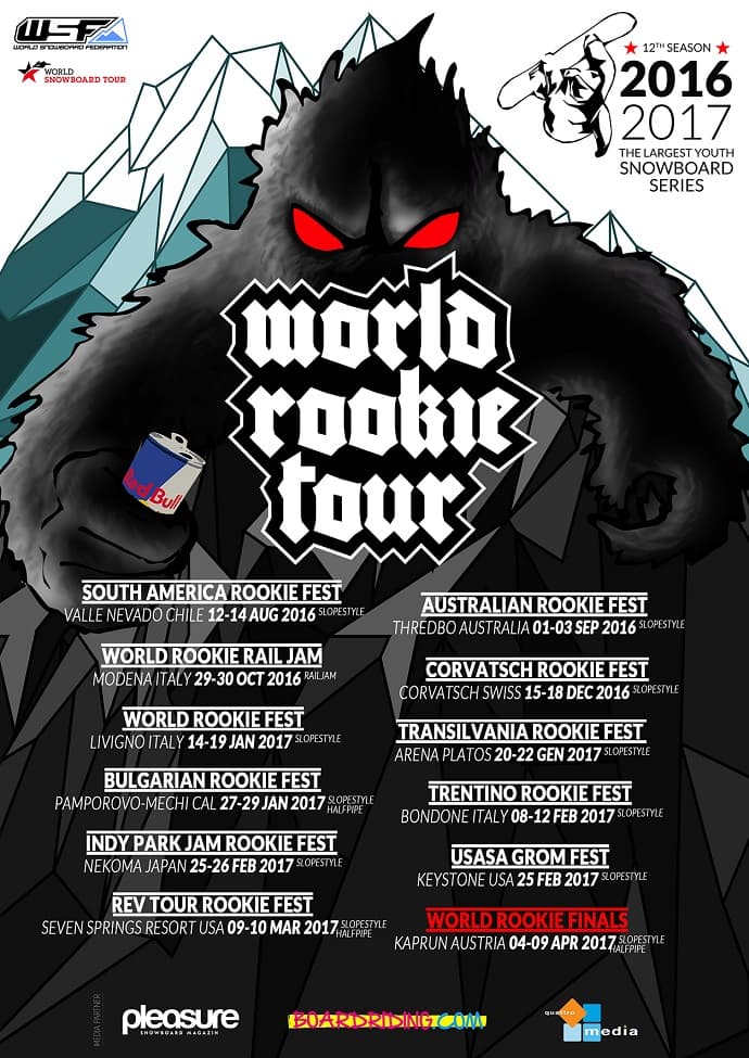 『WORLD ROOKIE FINALS 2017』本日開催!!