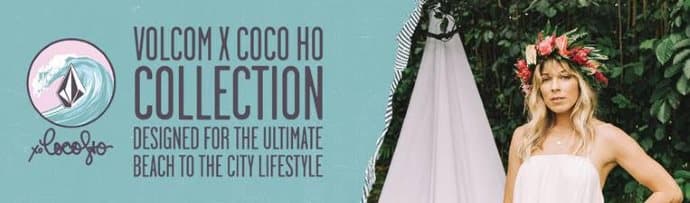 [VOLCOM] サーフチームライダー“COCO HO”とのコラボレーションコレクションをリリース！
