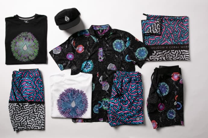 VOLCOM CORAL MORPHOLOGICとのコラボレーションコレクションをリリース！