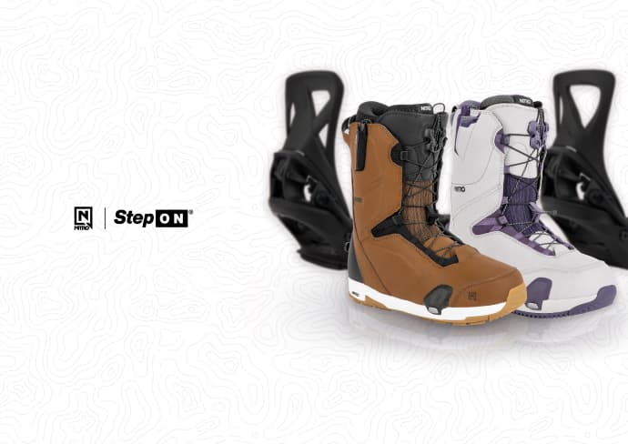 Nitro が Burton Step On®とのブーツライセンスパートナーシップを締結。