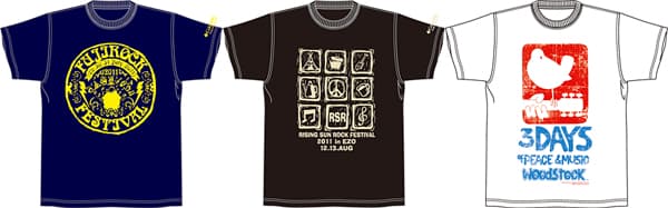 『コロンビア夏フェスコラボT-シャツ』 3種発売！