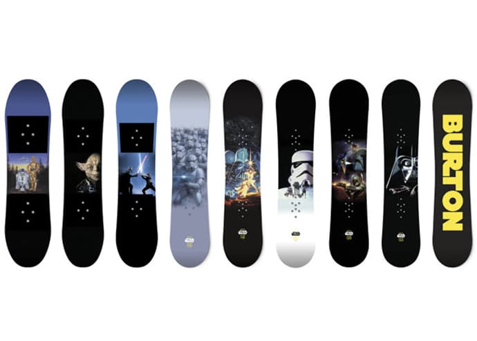 BURTON [CHOPPER Star Wars TM] & RED [AVID GROM R2-D2]　--フォースともに雪山へ--