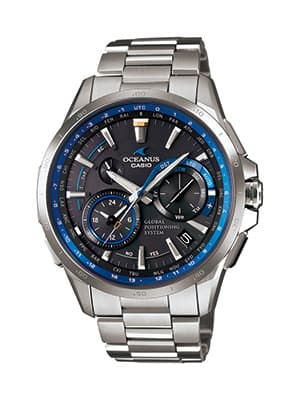 世界中で正確な時を刻む 世界初フルメタルGPSハイブリッド電波ソーラーの『OCEANUS』登場!!