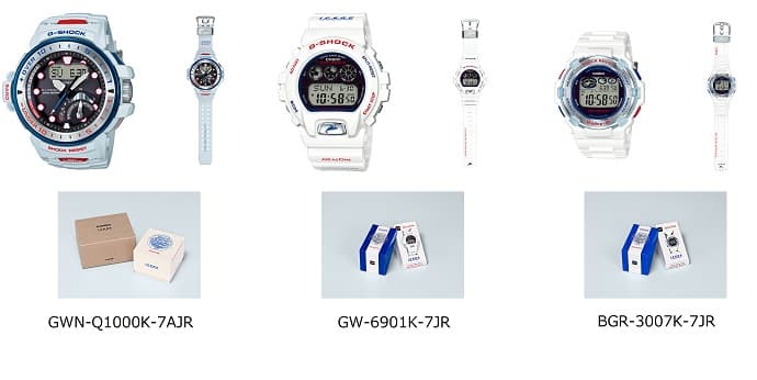 【G-SHOCK／BABY-G】2017年イルカ・クジラモデル(通称：イルクジ)!トリコロールカラーをテーマに発売! - 画像2