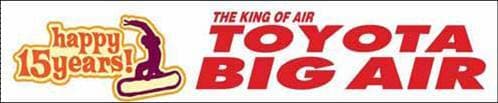 TOYOTA BIG AIR招待選手9 名(外国人選手8 名)がついに決定!!