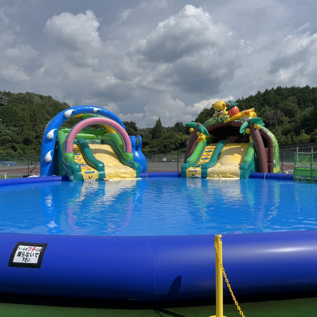 夏の家族お出かけに！竜王で全７種の水遊びパーク