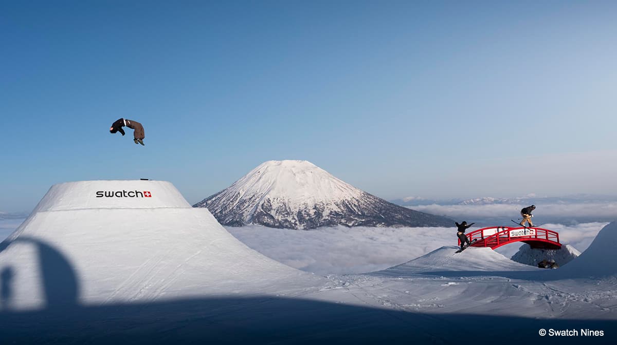 『Swatch Nines』　アジア初開催！ オリンピアンが世界中からニセコに集結！