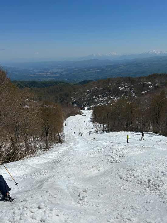 思ってたよりも雪がたくさんありました