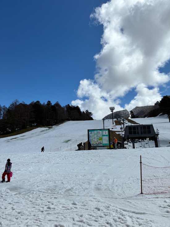 心地の良い春スキー