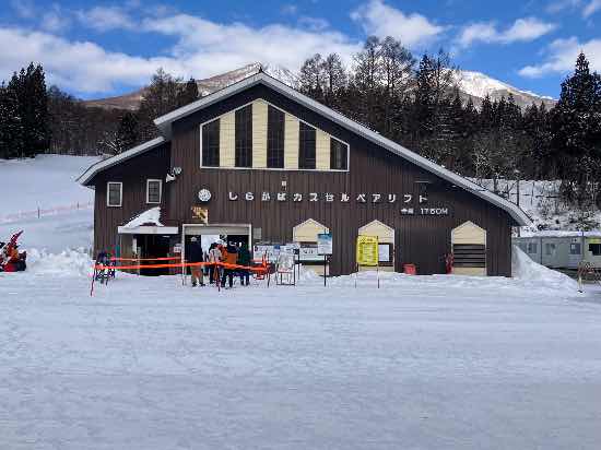 池の平アルペンブリックスキー場２日目は最高のコンディションでした