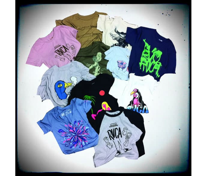 RVCA Japan twitterスタート記念! @RVCAJapanをフォロー して、つぶやきをリツイートするだけでTシャツが5名に当たる!